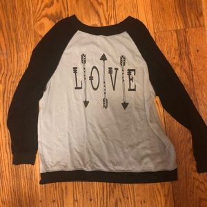 Love sweatshirt